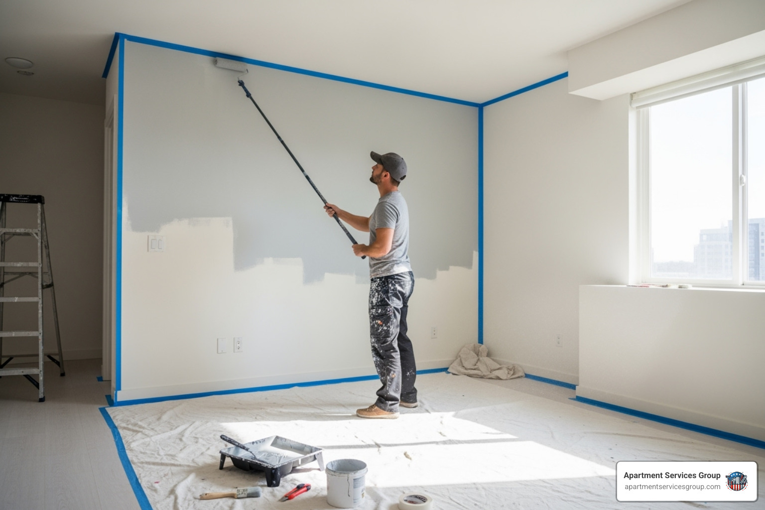 cost to paint apartment unit