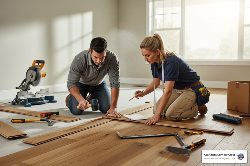 Flooring installation experts