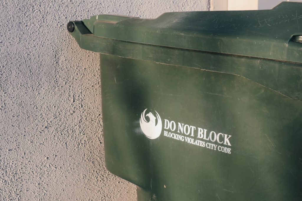 Houston recycling pickup