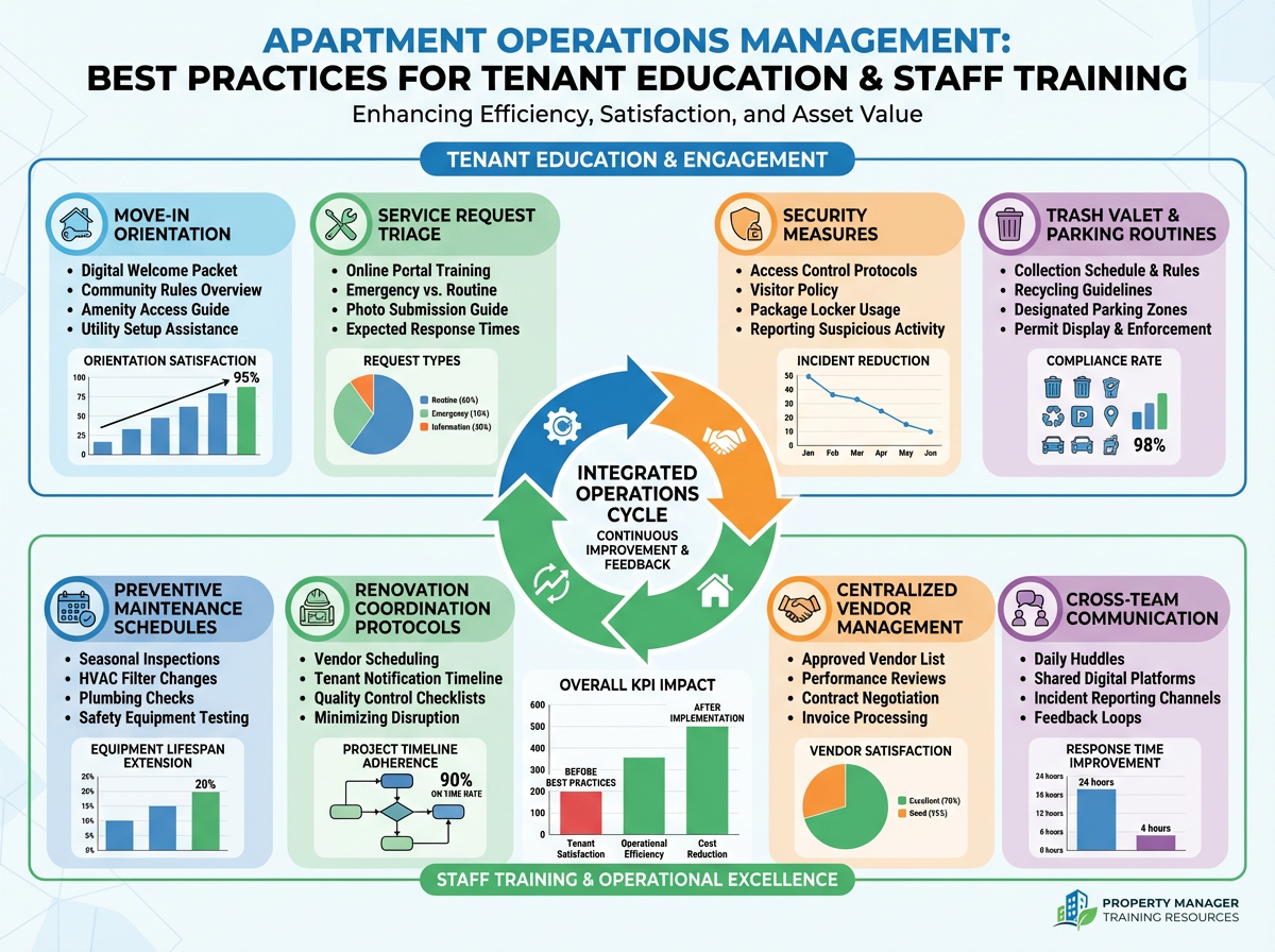 Tenant Education, Communication, and Staff Training to Enhance Operations in Modern Apartment Communities 1 Tenant education materials and move-in orientation process in an apartment community