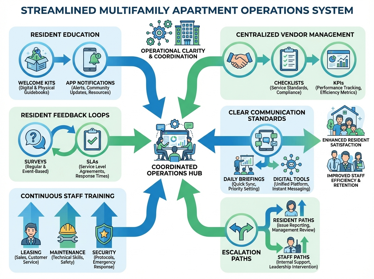 Modern Tenant Communication and Staff Training Systems for Multifamily Apartment Operations 1 Digital resident education materials and communication tools for multifamily properties
