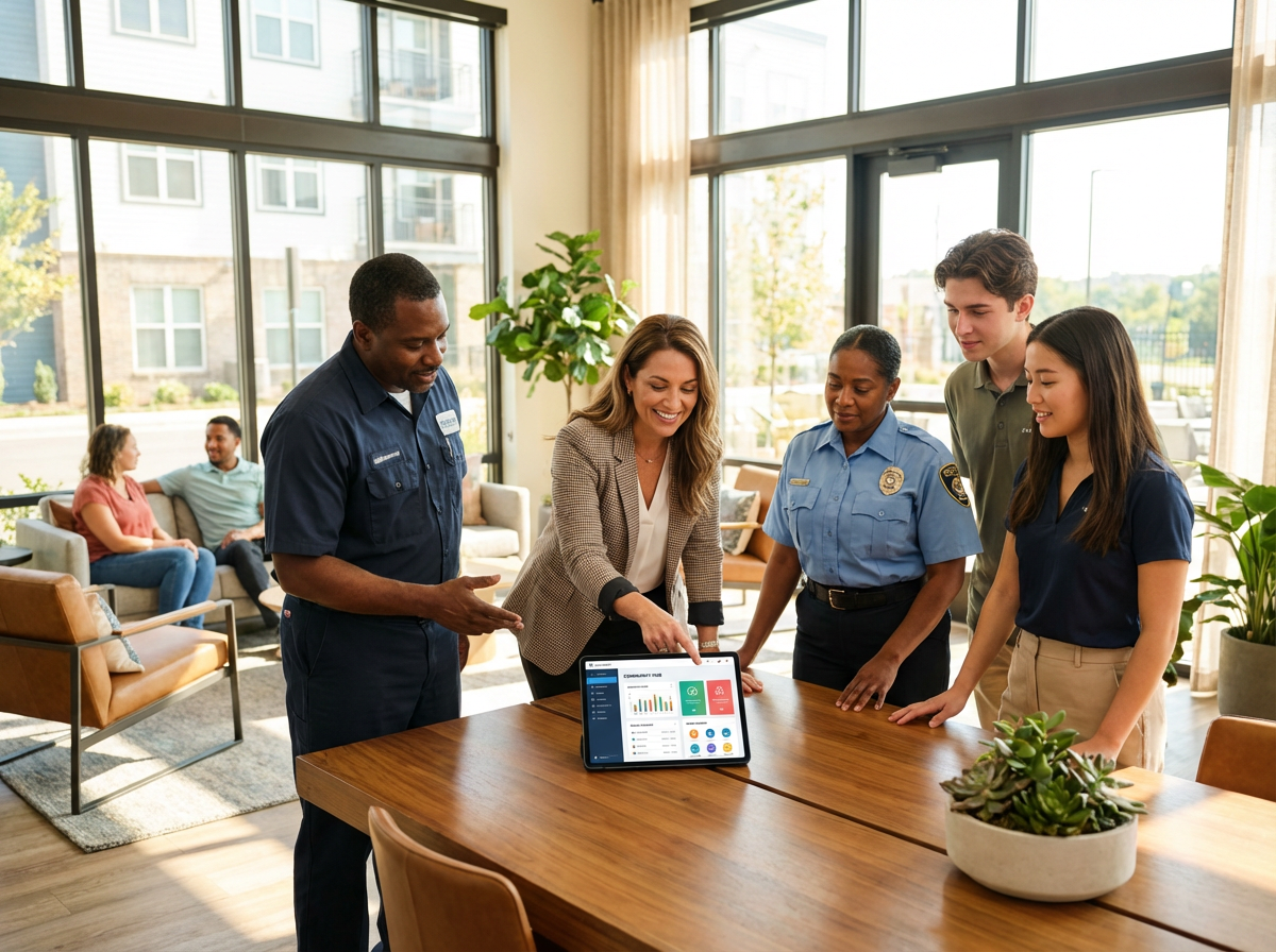 Centralized vendor and maintenance workflow for apartment operations