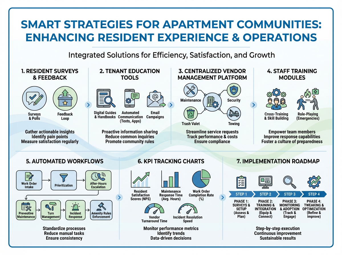 Improving Resident Experience and Operations in Apartment Communities Through Tenant Communication, Training, and Centralized On-Site Services 1 Resident surveys and communication to understand expectations in apartment communities