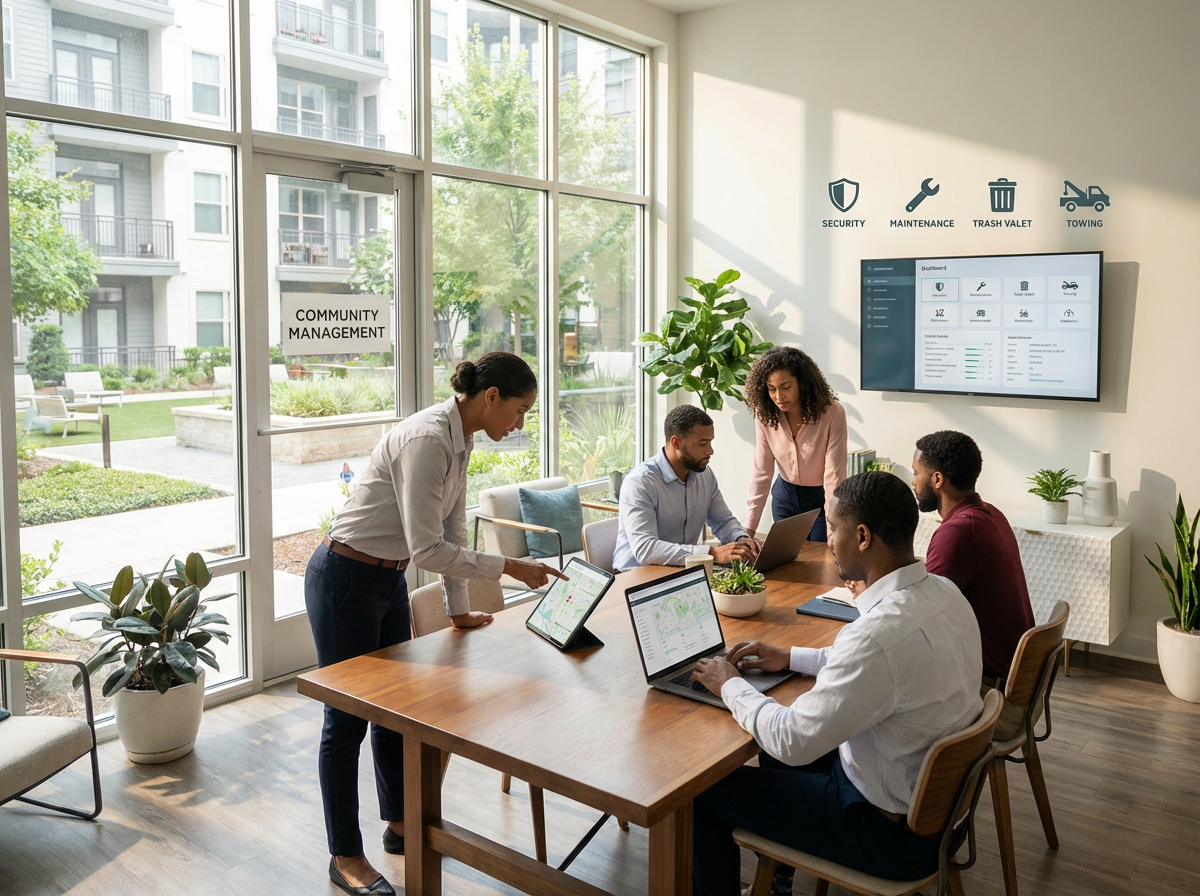 Tenant Education and Communication Strategies to Enhance Resident Experience in Modern Apartment Communities 2 Centralized vendor platform dashboard for apartment services