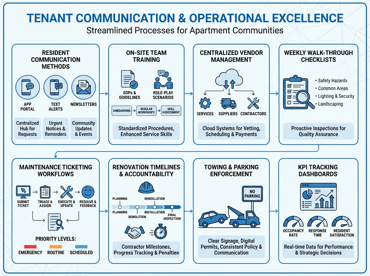 Tenant Communication, Education, and Operational Excellence in Modern Apartment Communities: Practical Steps for Property Managers 1 Gestión de comunicación con residentes en comunidades de apartamentos mediante aplicaciones y mensajes