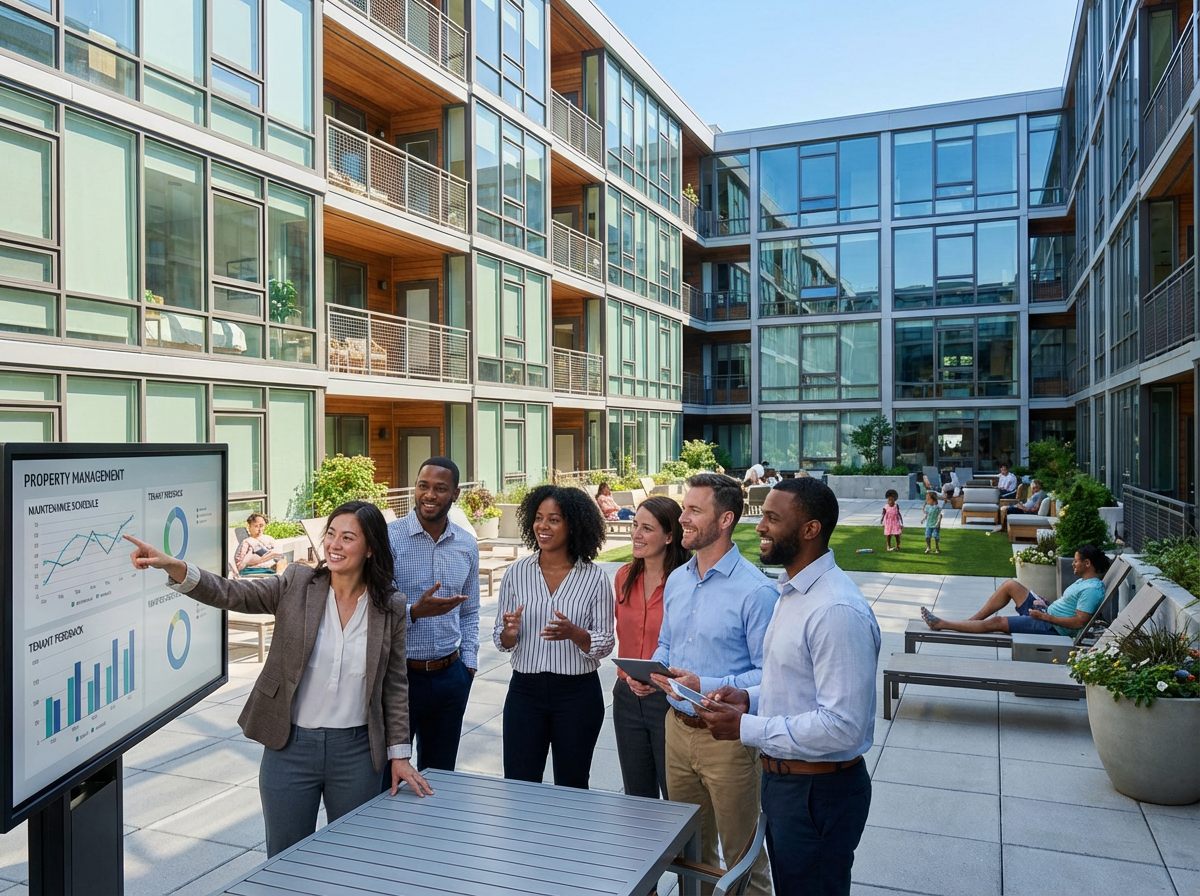 Operational Excellence in Apartment Communities Through Tenant Communication, Staff Training, and Integrated On-Site Services 2 Coordinated apartment services including maintenance, security, trash, towing, and renovations