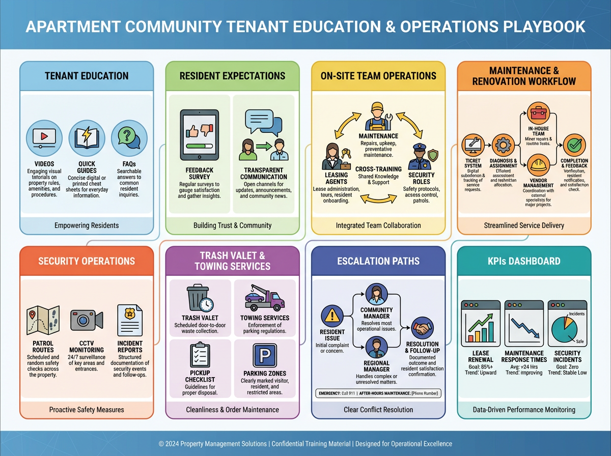 Modern Tenant Education and Operations Playbook for Apartment Communities 1 Tenant education materials and playbook for apartment communities