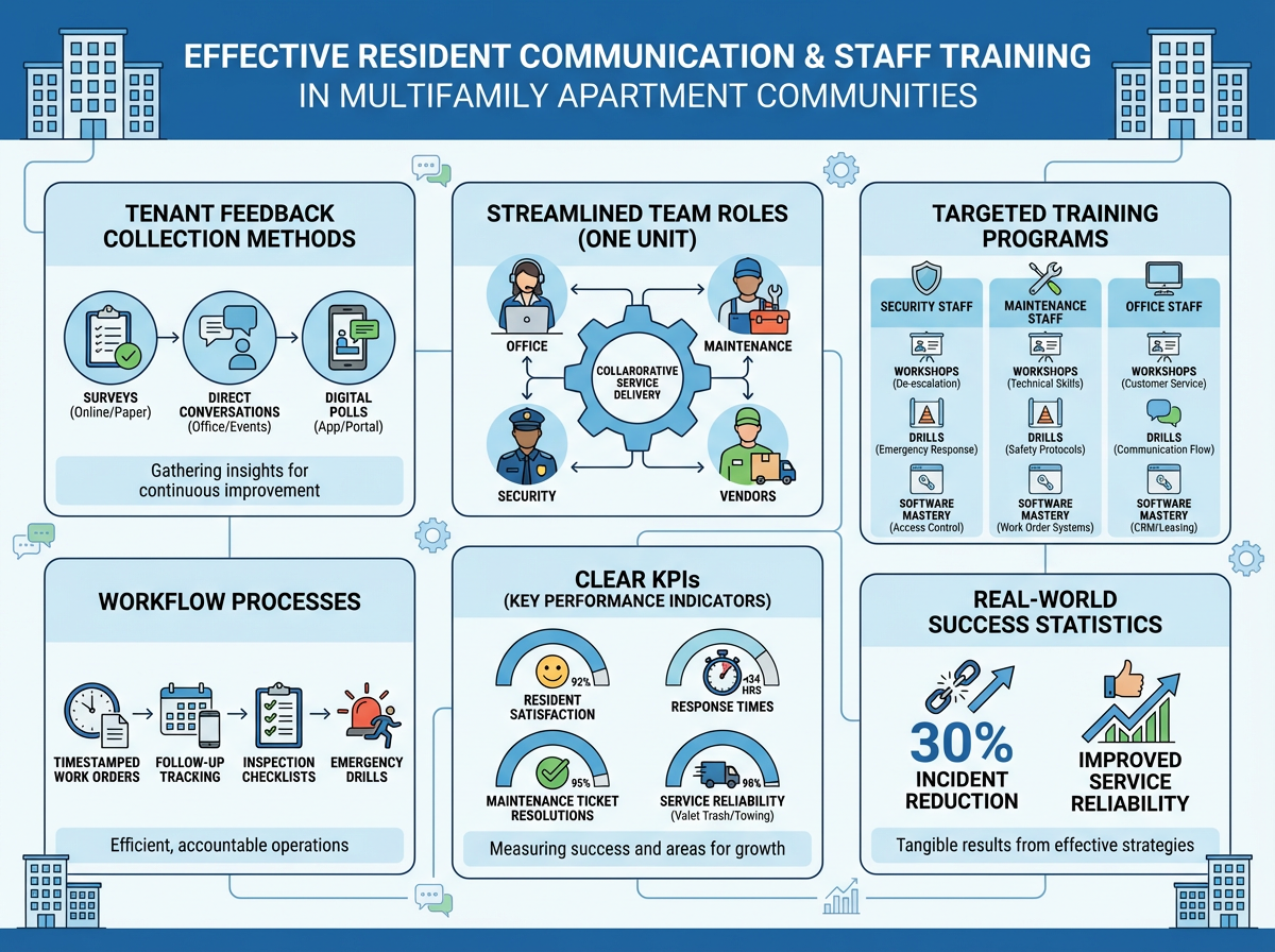 Resident Communication and Staff Training for Higher-Performing Apartment Communities 1 Resident communication and staff training planning for apartment communities